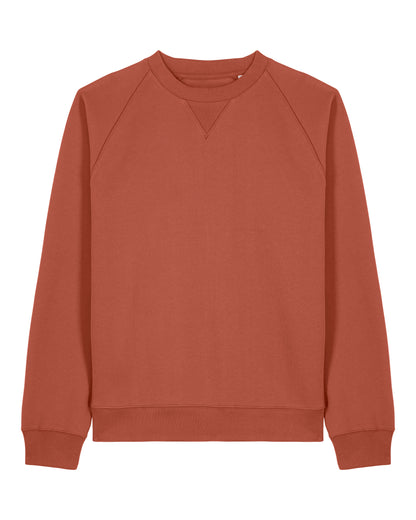 Relaxed Raglan Sweatshirt Unisex - Heritage Brown