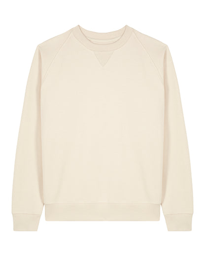 Relaxed Raglan Sweatshirt Unisex - Natural Raw