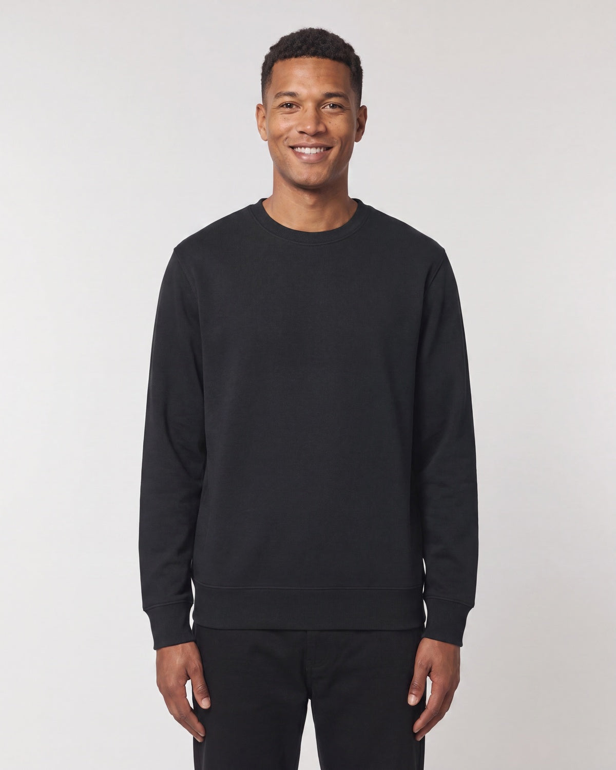 Mediumweight Sweatshirt Unisex - Schwarz