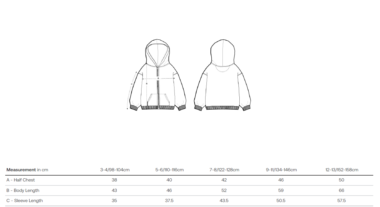 Kinder Zipper Hoodie | Theodor-Storm-Schule