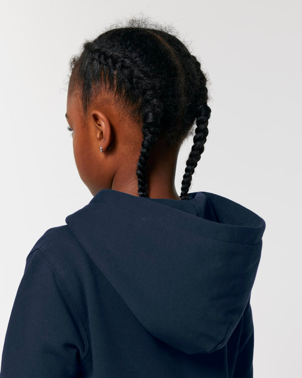 Kinder Zip Hoodie Unisex - Navy