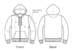 Unisex Zipper Hoodie | Theodor-Storm-Schule