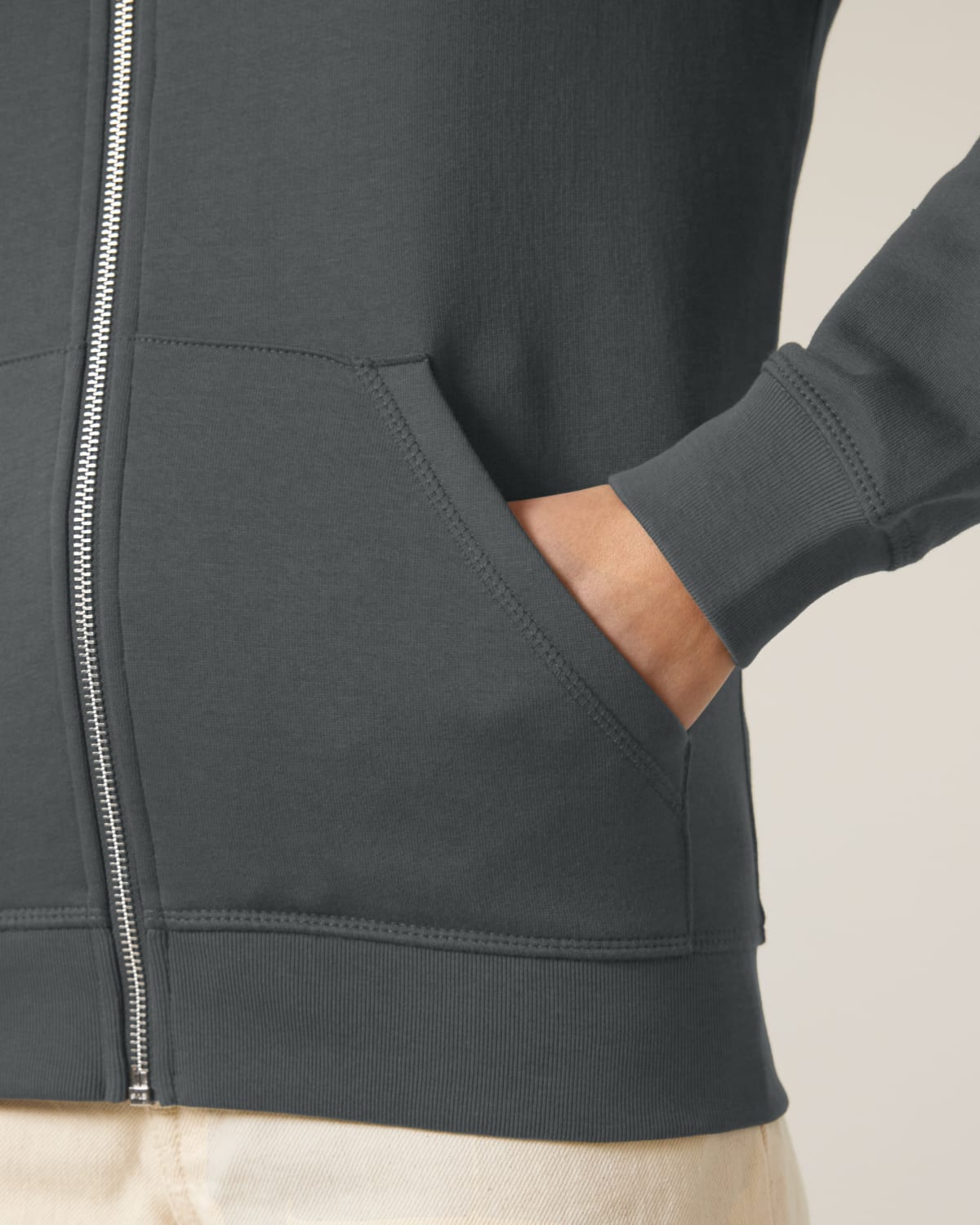 Mid-Light Zip Hoodie Unisex