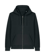 Mid-Light Zip Hoodie Unisex - Schwarz