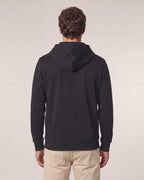 Mid-Light Zip Hoodie Unisex - Schwarz