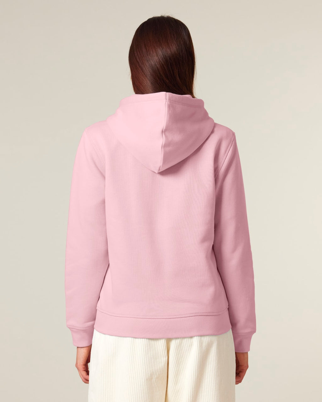 Mid-Light Zip Hoodie Test-Grundschule XY - Cotton Pink