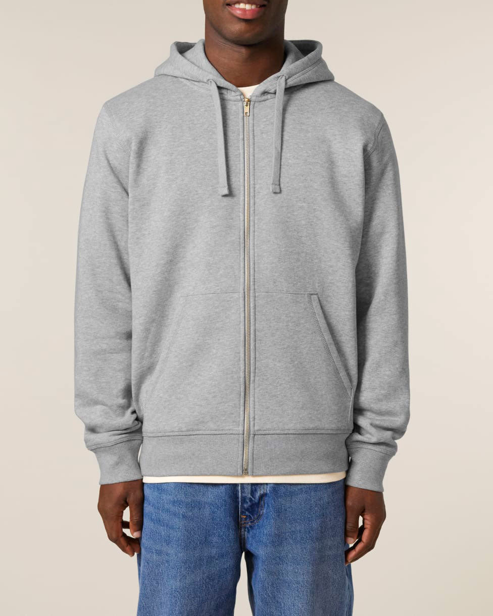Mid-Light Zip Hoodie Unisex