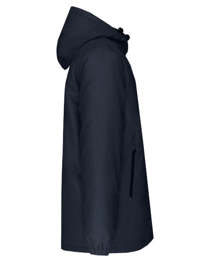 NAVY-SIDE-Parker-Regenjacke-Unisex-Wasserabweisend-Winter-Herbst-Recyceltes-Polyester-UEbergangsjacke-Kapuze-Parka-Padded-Stepp-Nachhaltig-Susatinalble-Recycelt
