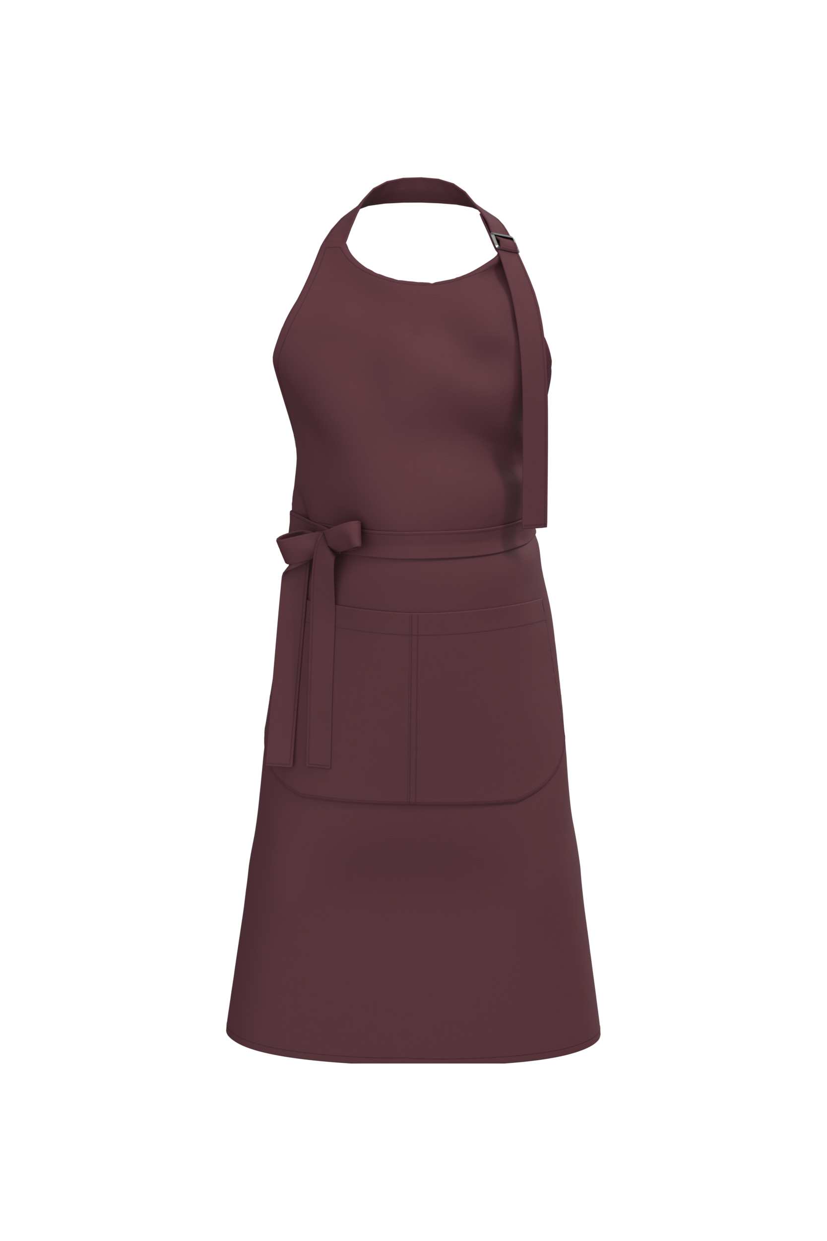 Bio-Schürze - Dark Cherry