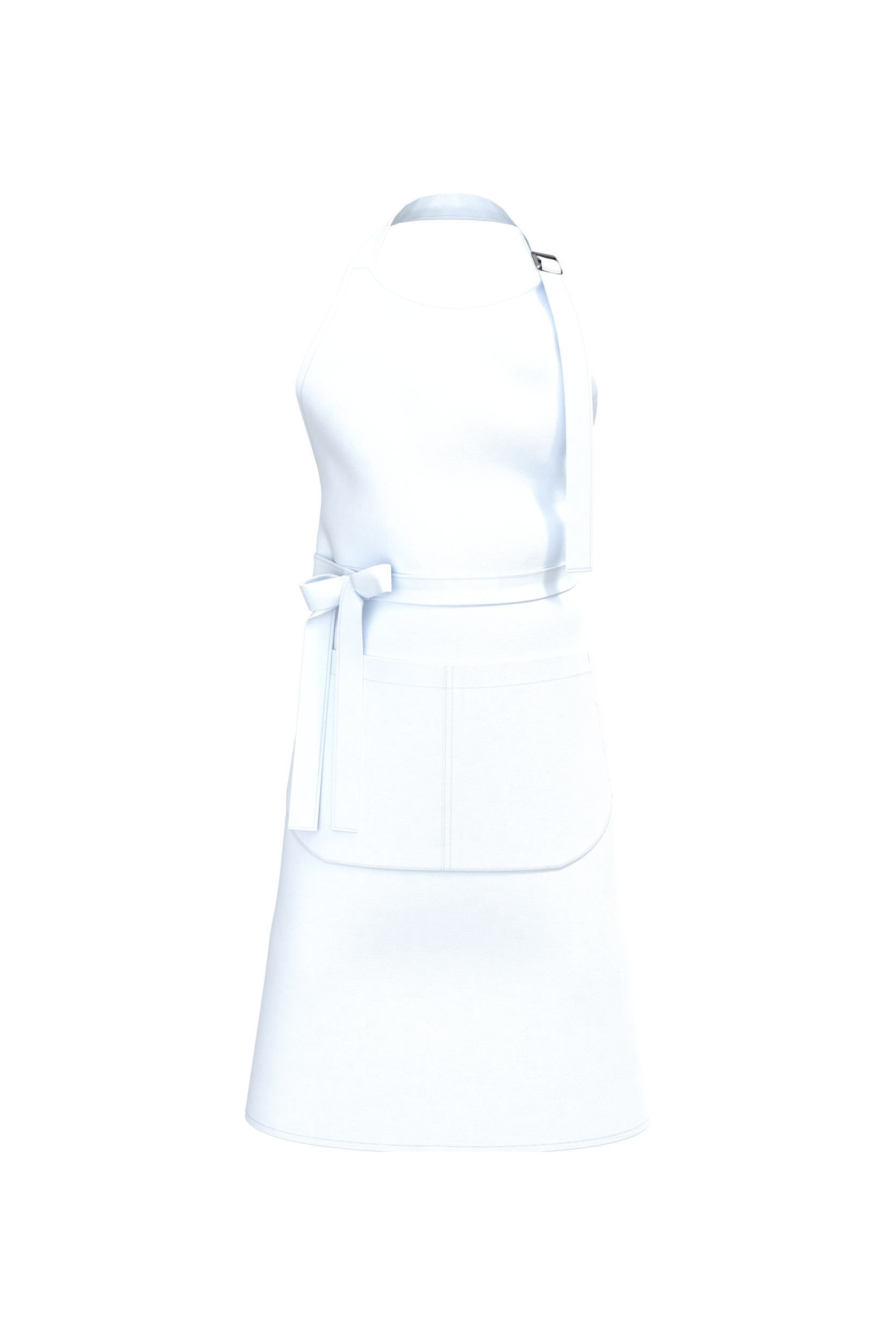 Bio-Schürze - Weiß