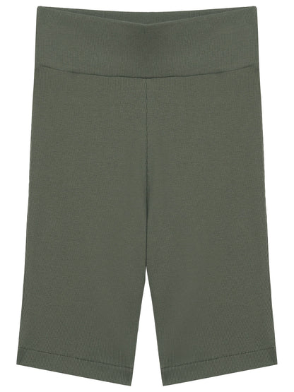 Kurze Radlerhose für Damen aus dehnbarer Bio Baumwolle