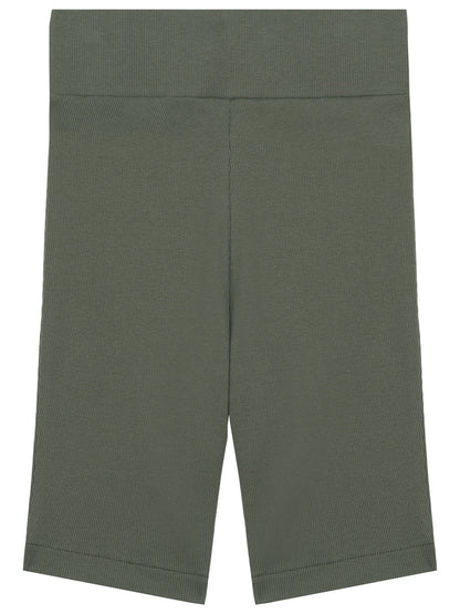 Kurze Radlerhose für Damen aus dehnbarer Bio Baumwolle