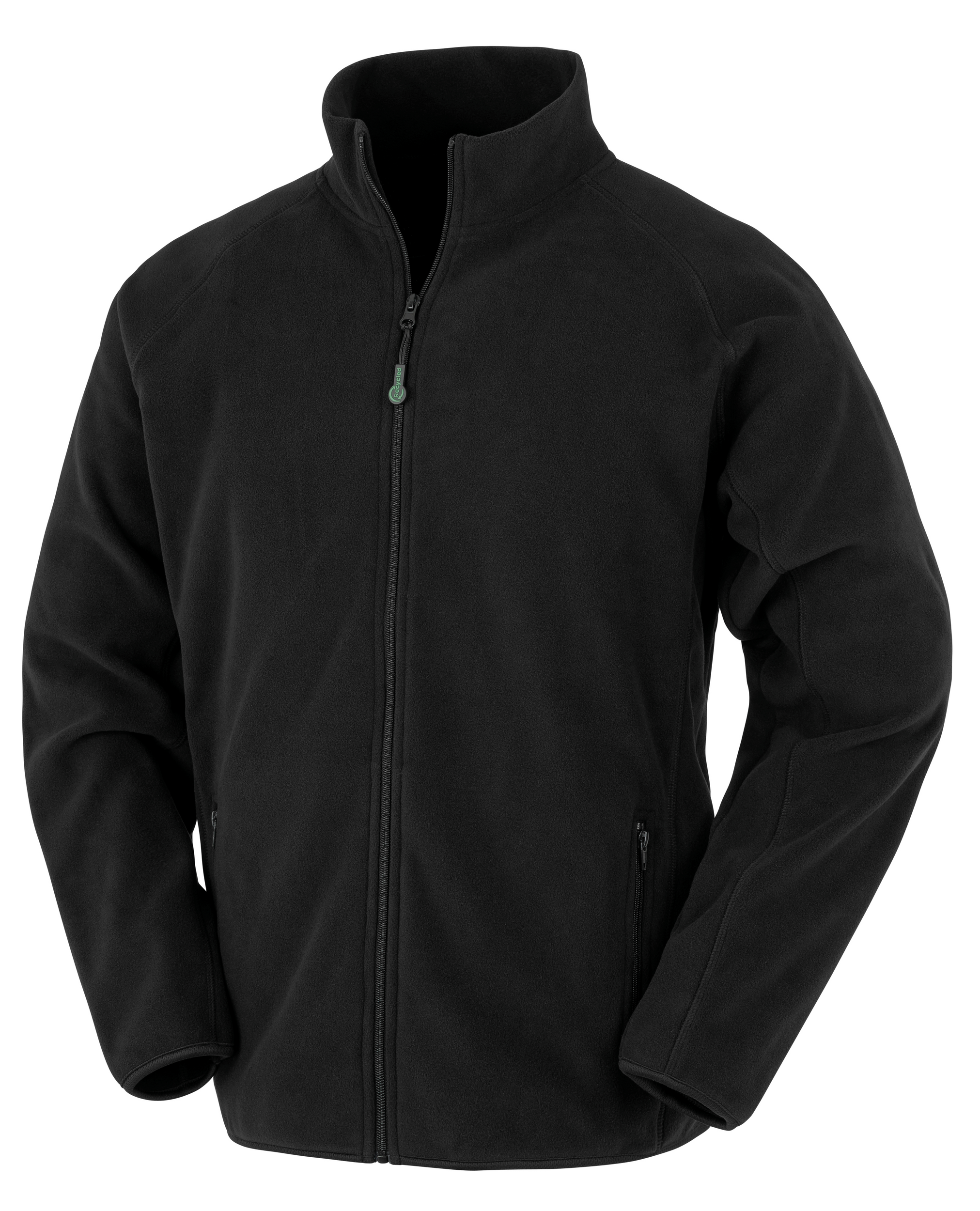 Arbeits-Fleecejacke Unisex - Schwarz