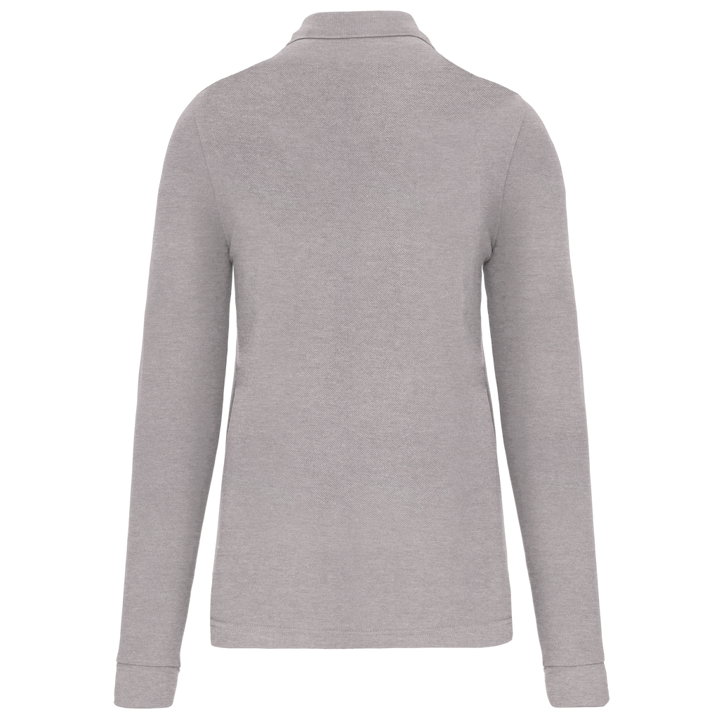 Herren Arbeits-Poloshirt Langarm - Oxford Grey