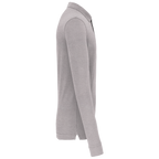 Herren Arbeits-Poloshirt Langarm - Oxford Grey