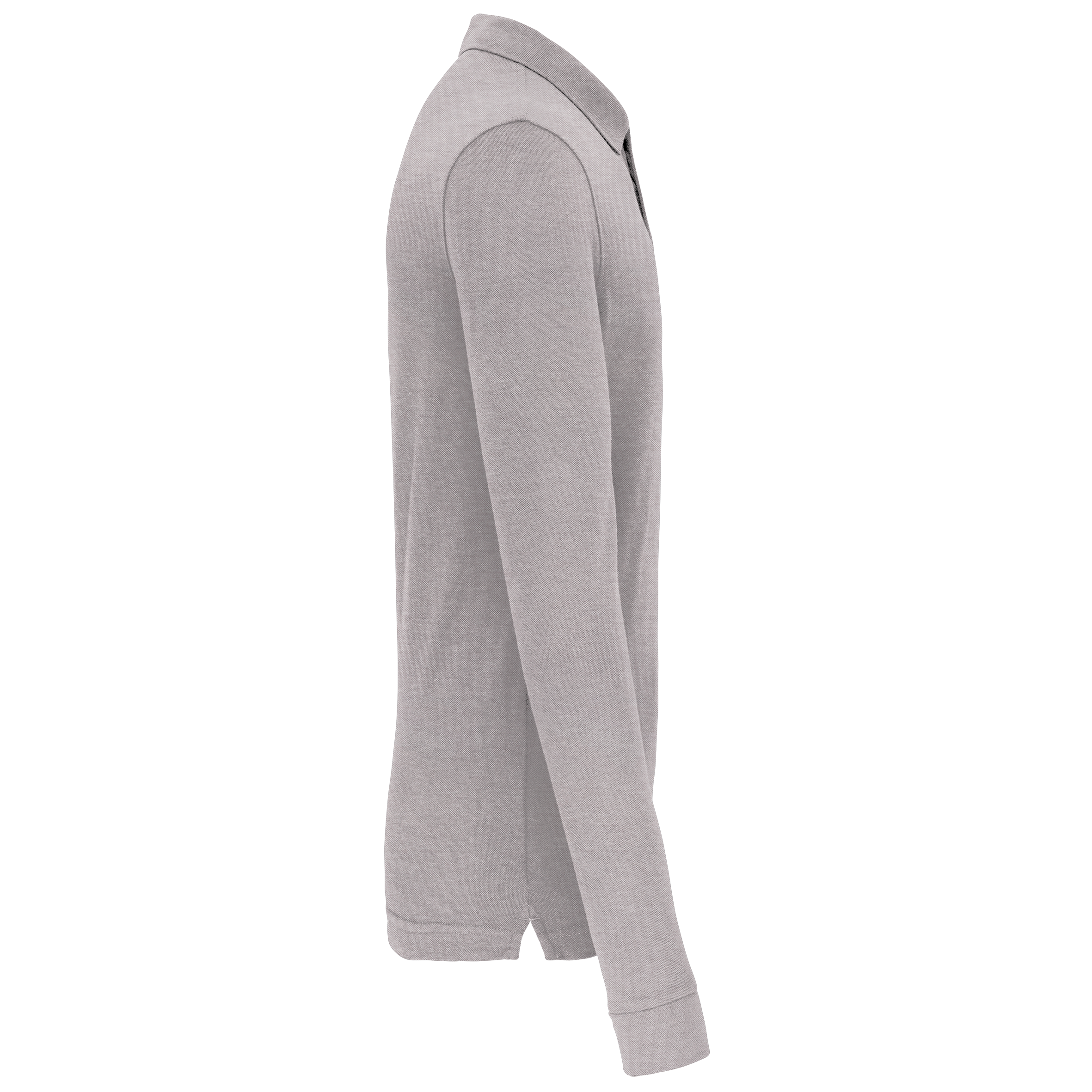 Herren Arbeits-Poloshirt Langarm - Oxford Grey