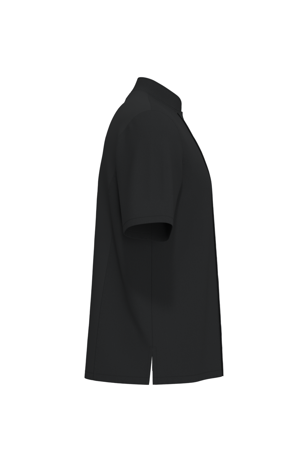 Kochjacke Kurzarm Unisex - Schwarz
