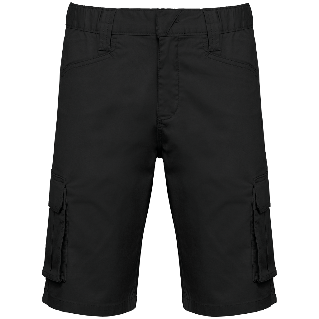 Herren Arbeits-Bermuda - Schwarz