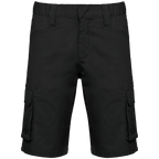 Herren Arbeits-Bermuda - Schwarz