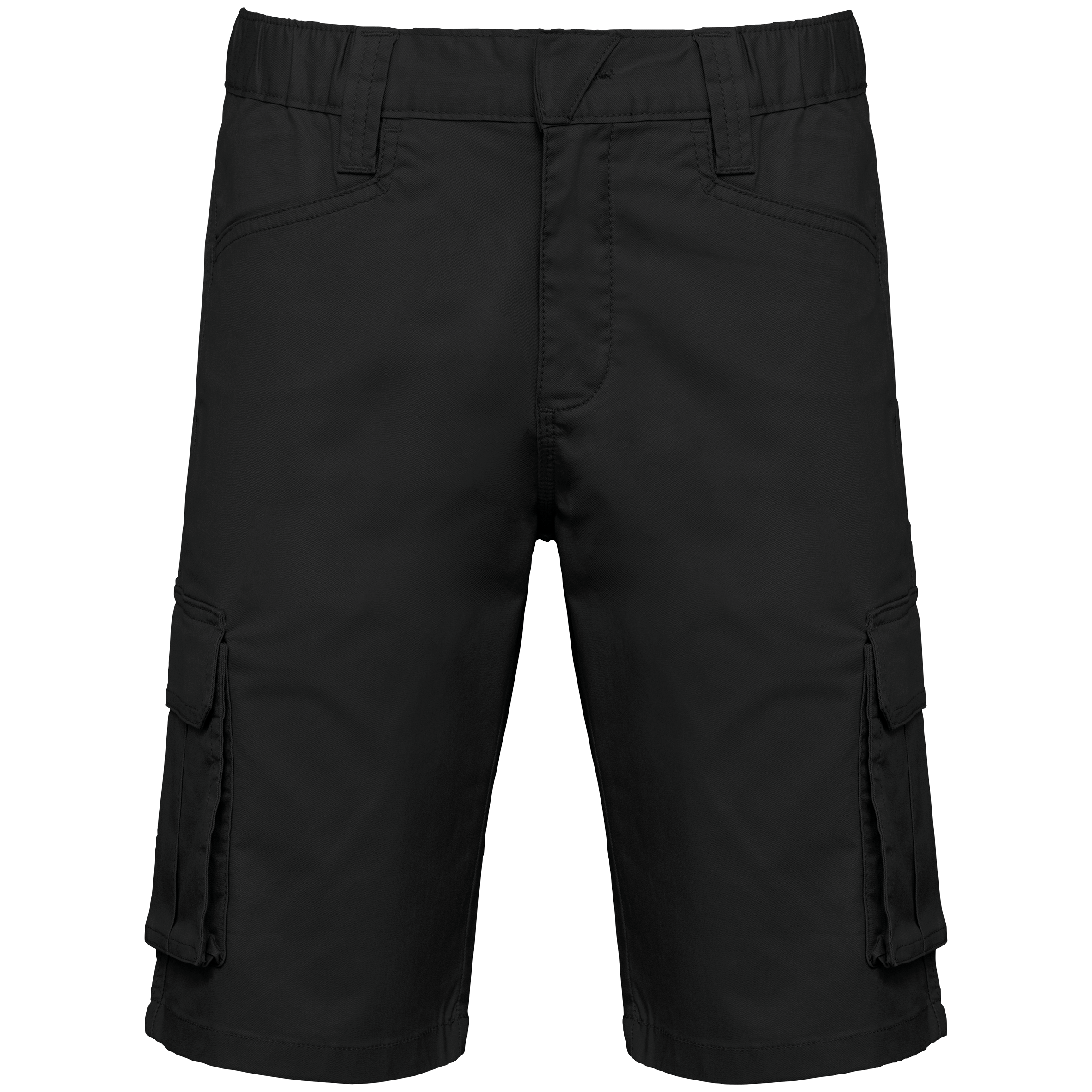 Herren Arbeits-Bermuda - Schwarz