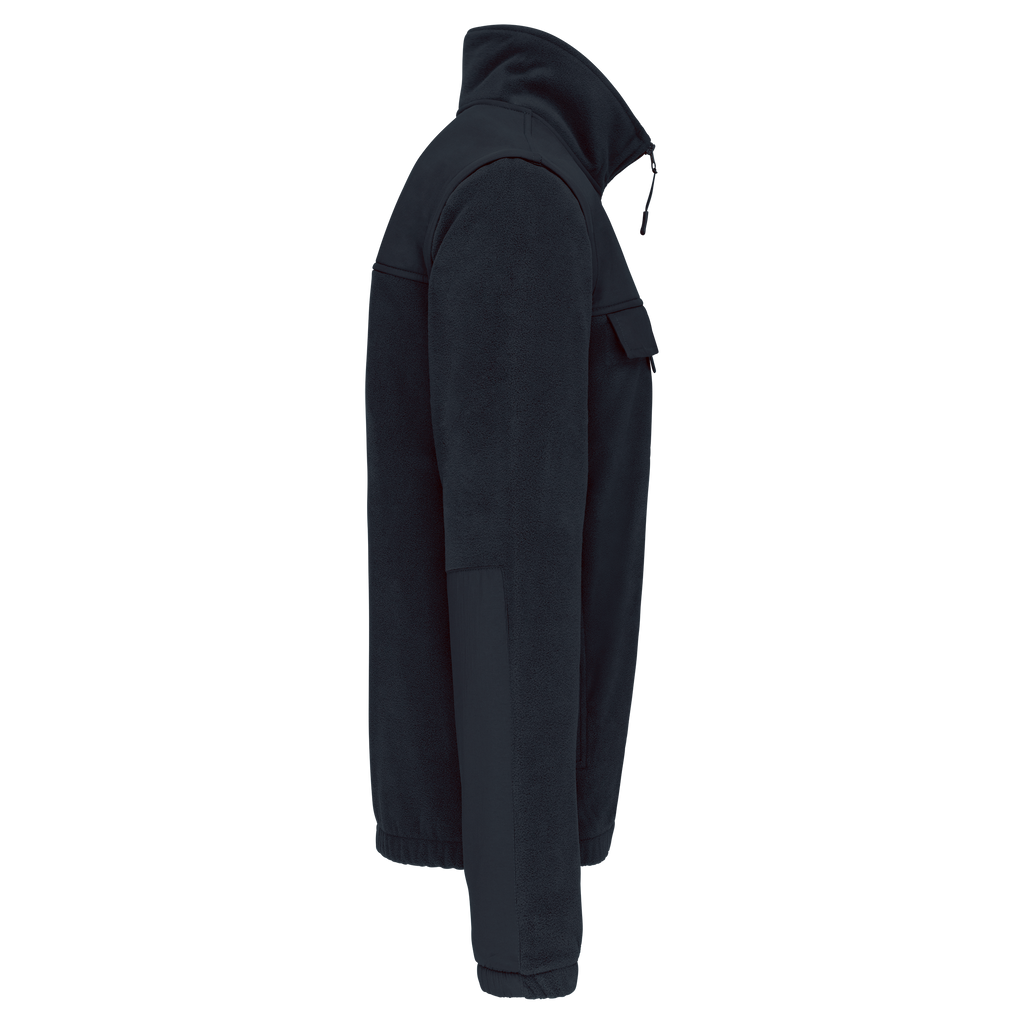 Herren Arbeits-Fleecejacke 2-in-1 - Navy