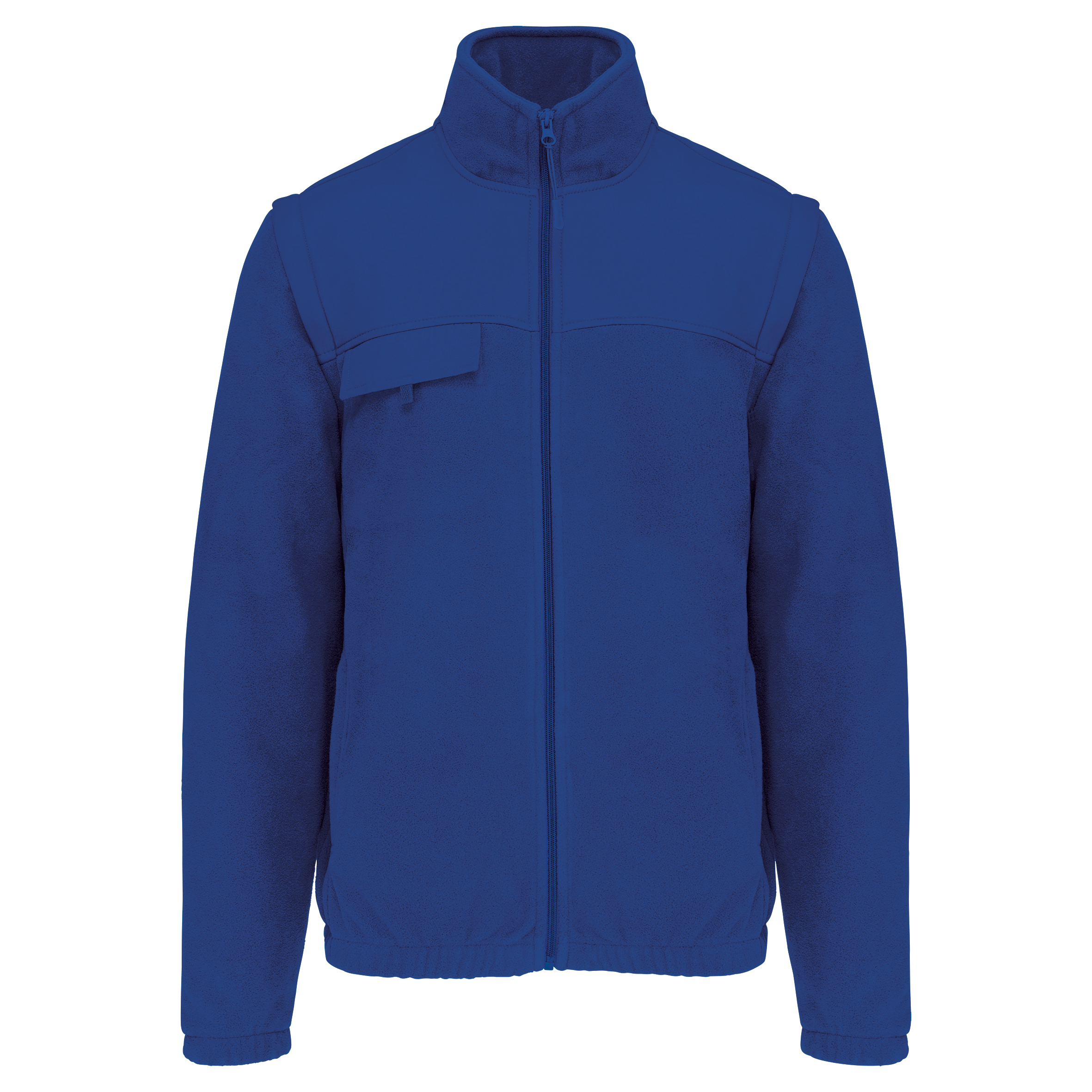 Herren Arbeits-Fleecejacke 2-in-1 - Royal Blue