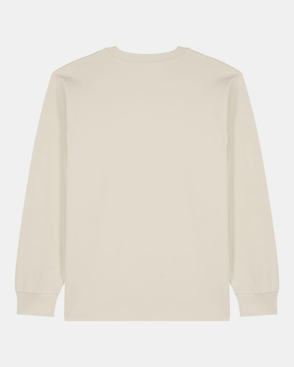 Heavy Langarmshirt Product test - hinten - Natural Raw