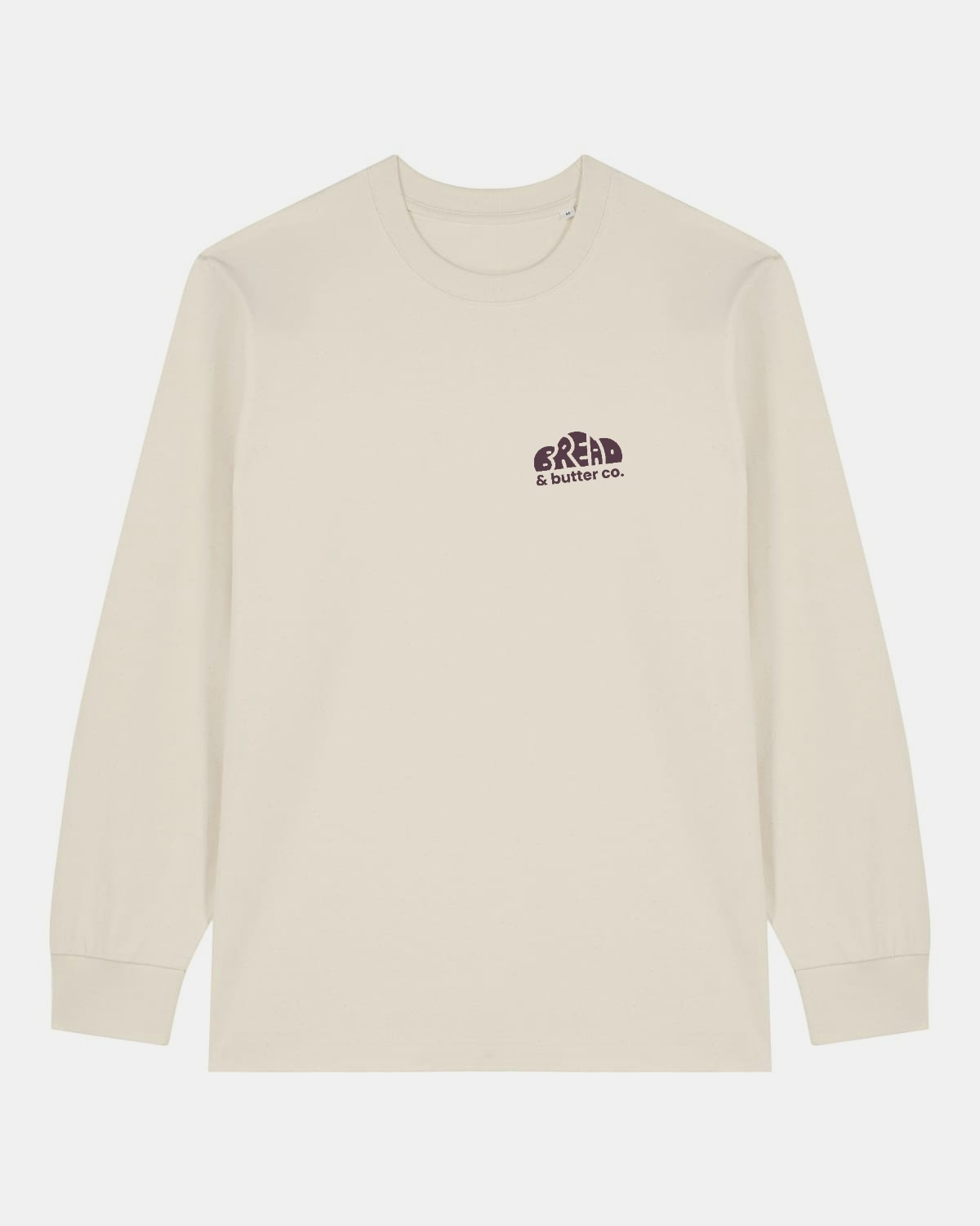 Heavy Langarmshirt Product test - vorne - Natural Raw