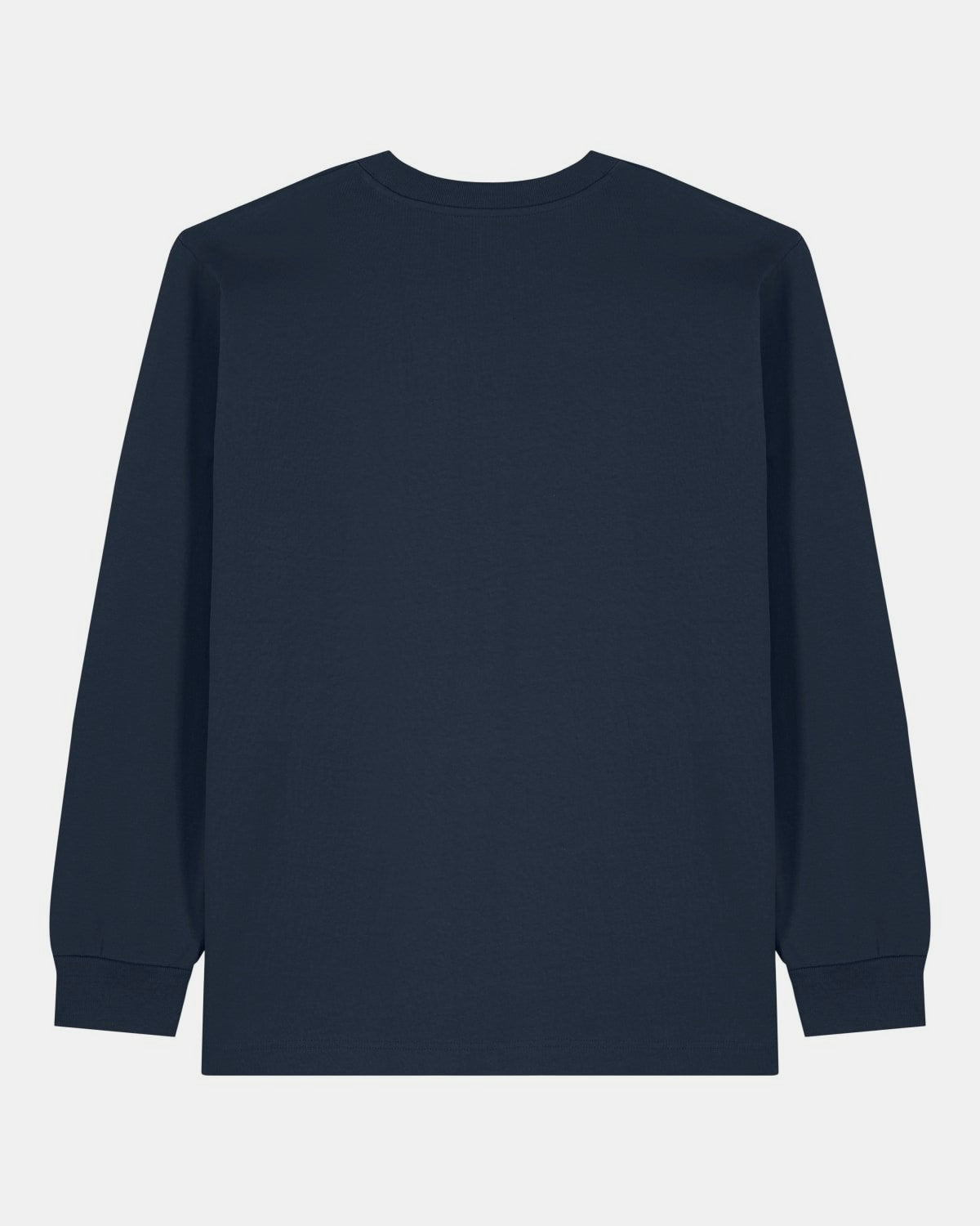 Heavy Langarmshirt Product test - hinten - Navy