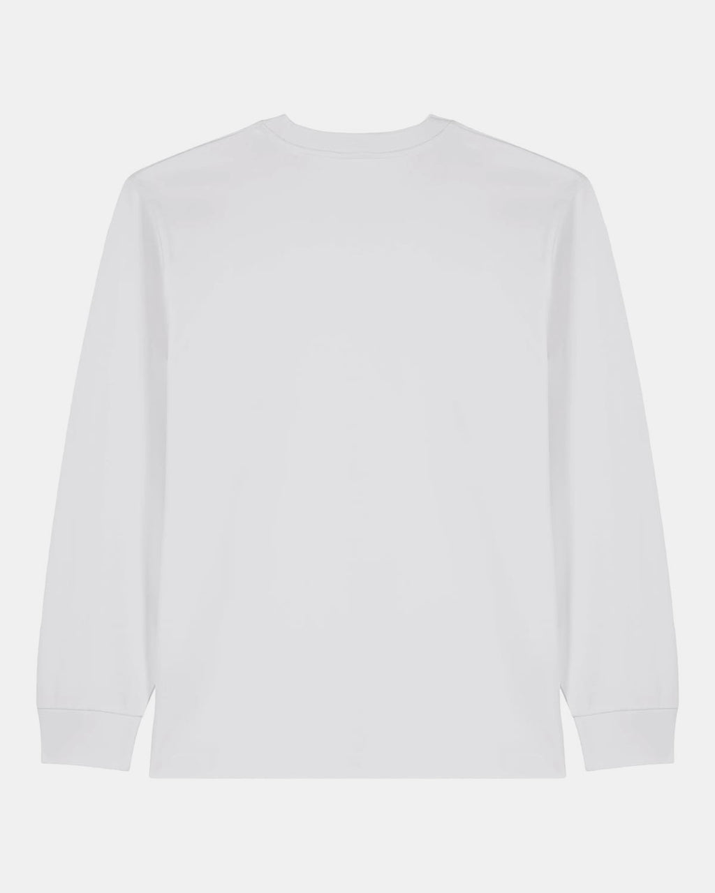 Heavy Langarmshirt Product test - hinten - Weiß