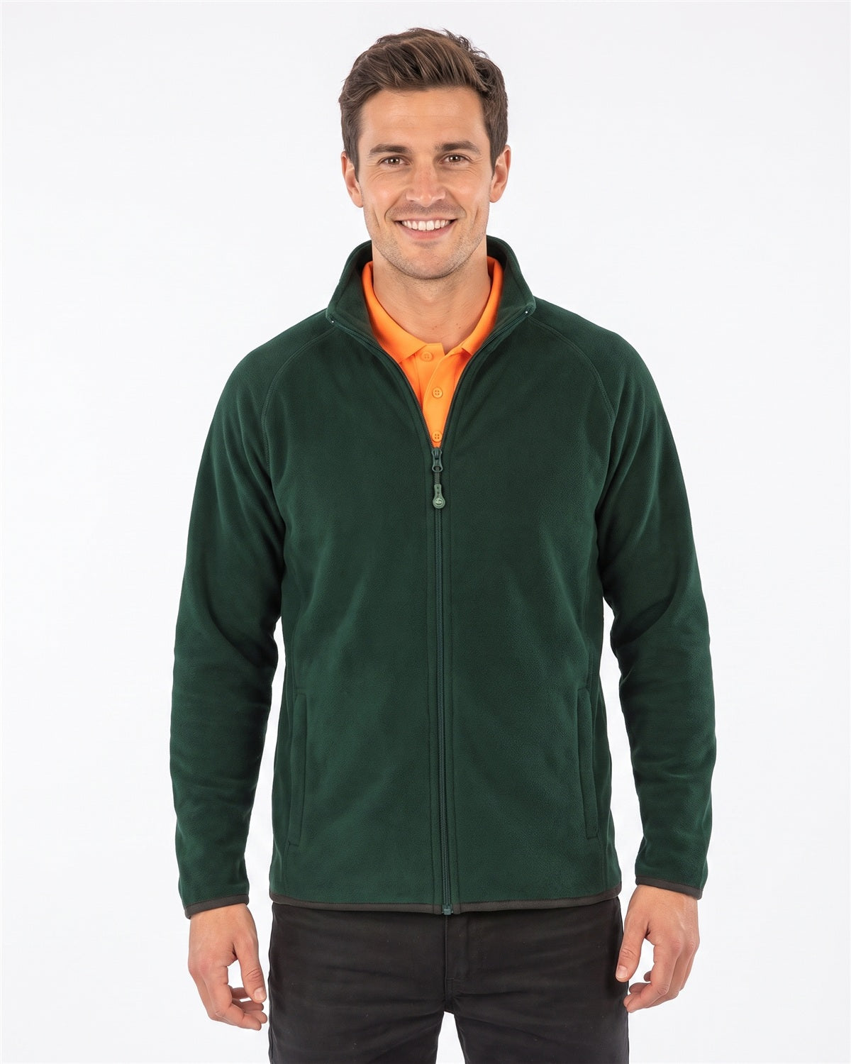 Arbeits-Fleecejacke Unisex - Forest Green