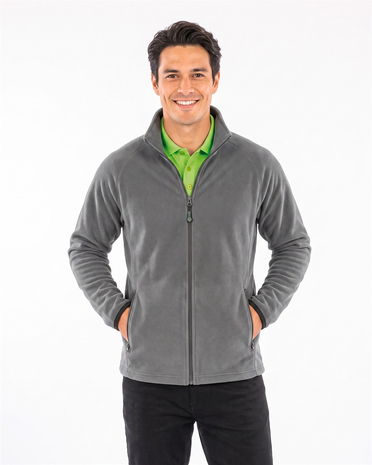 Arbeits-Fleecejacke Unisex - Grey
