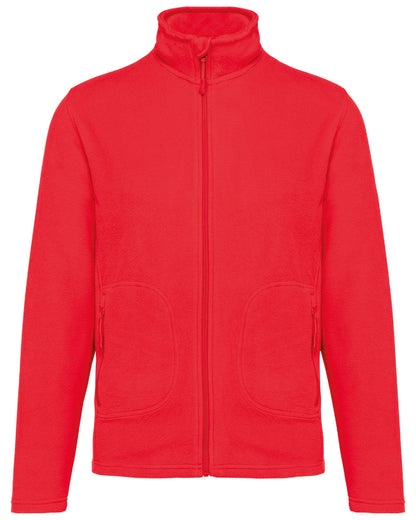 RED-FRONTUnisex-Fleecejacke-Bodywarmer-Jacke-Winterjacke-Herbstjacke-UEbergangsjacke-Fleece-Recyceltes-Polyester-Nachhaltig-Recycelt-XS-bis-5XL