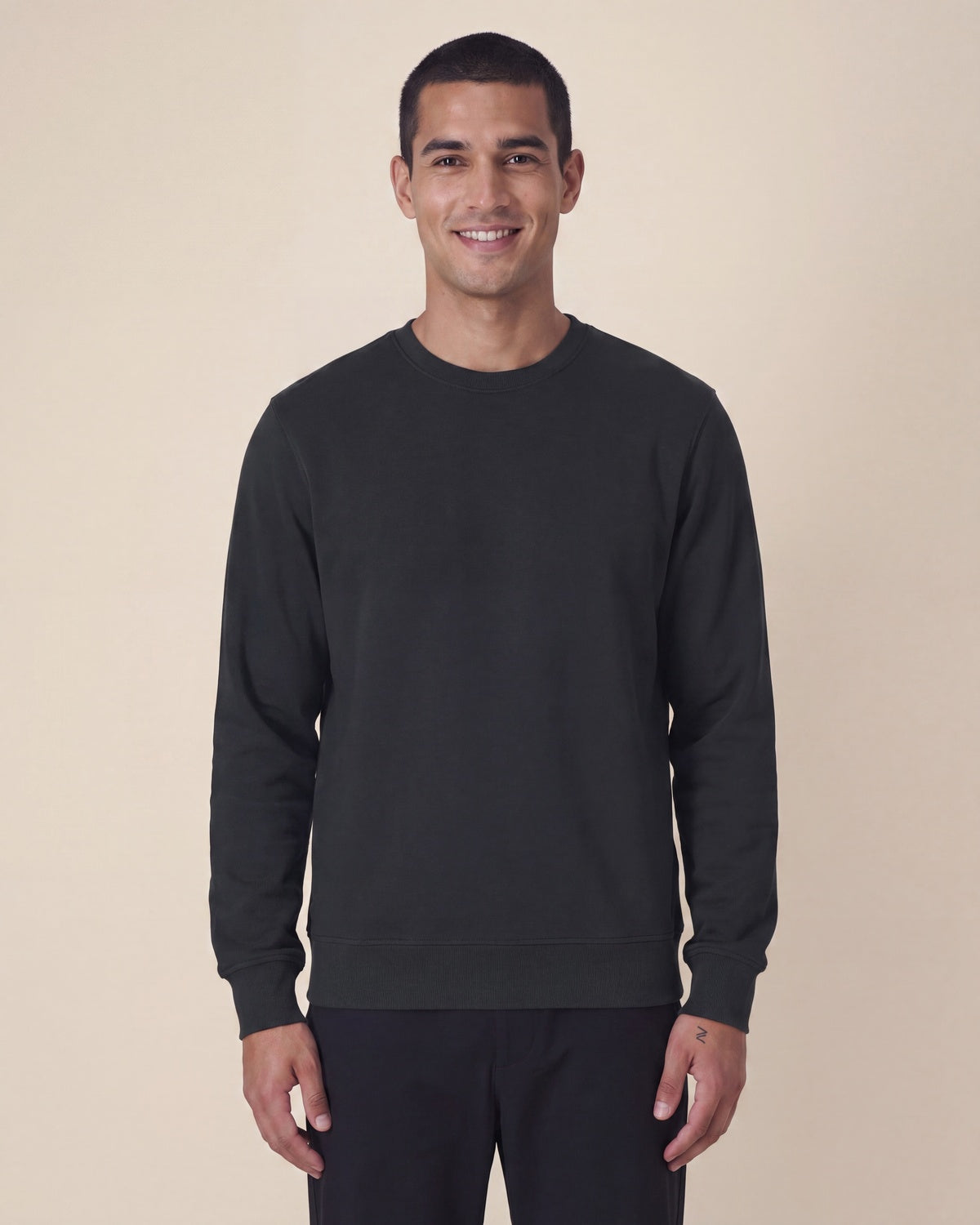 Mid-Light Sweatshirt Unisex - Schwarz