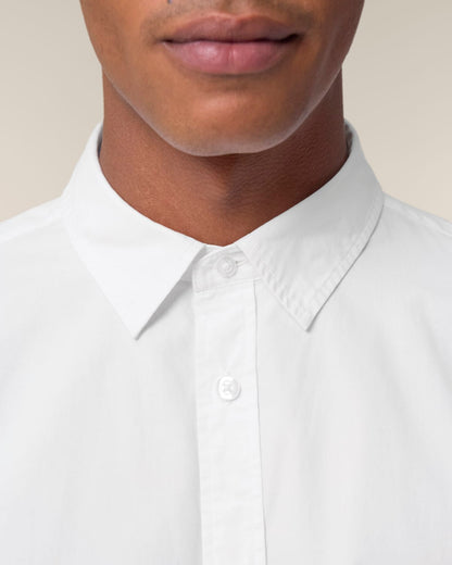 Herren Popelinehemd