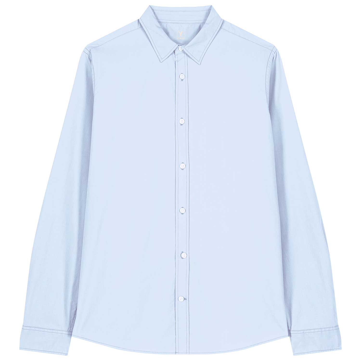 Poplinhemd für Damen aus Bio-Baumwolle - Summer Blue