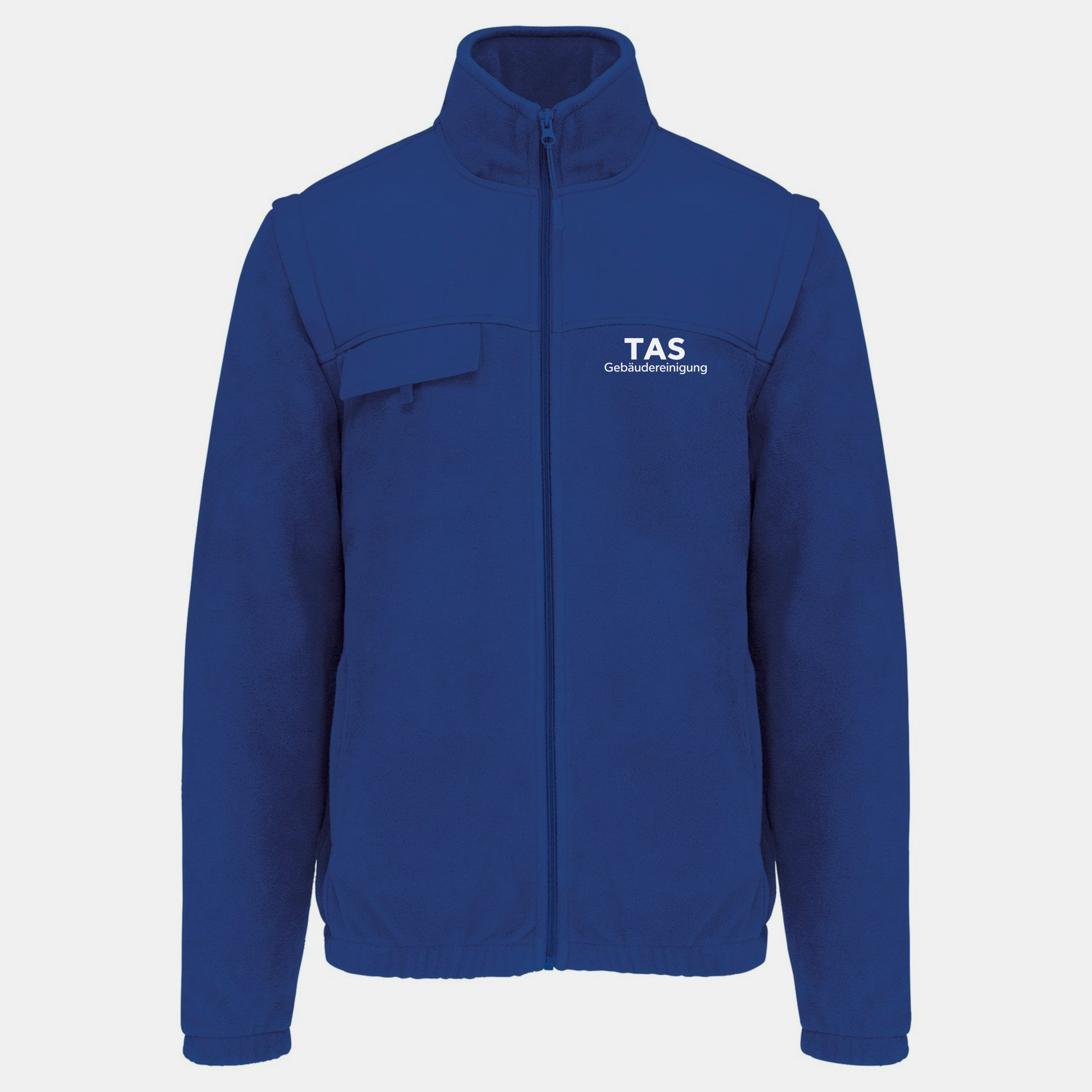 Herren Arbeits-Fleecejacke 2-in-1 - Royal Blue