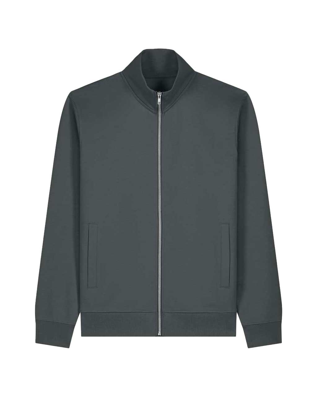 High Neck Zip Sweatshirt Unisex