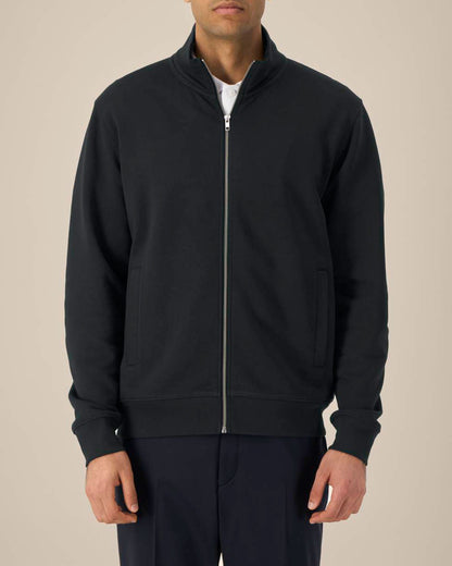 High Neck Zip Sweatshirt Unisex