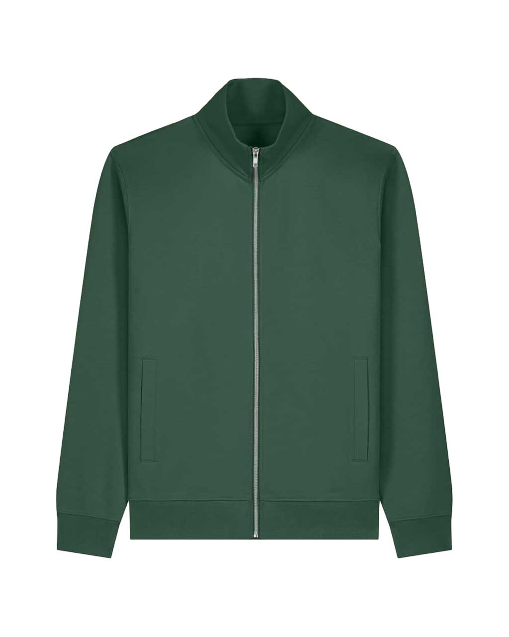 High Neck Zip Sweatshirt Unisex