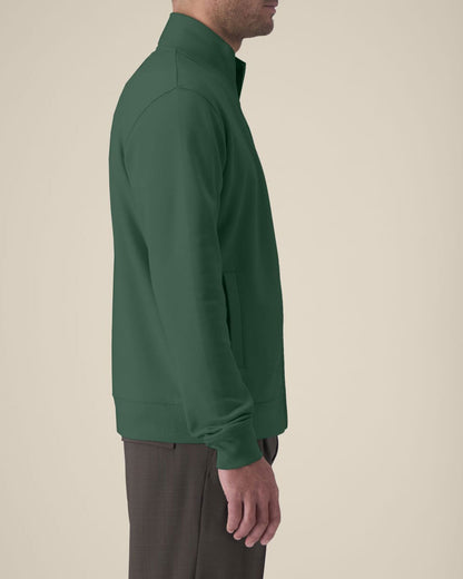 High Neck Zip Sweatshirt Unisex