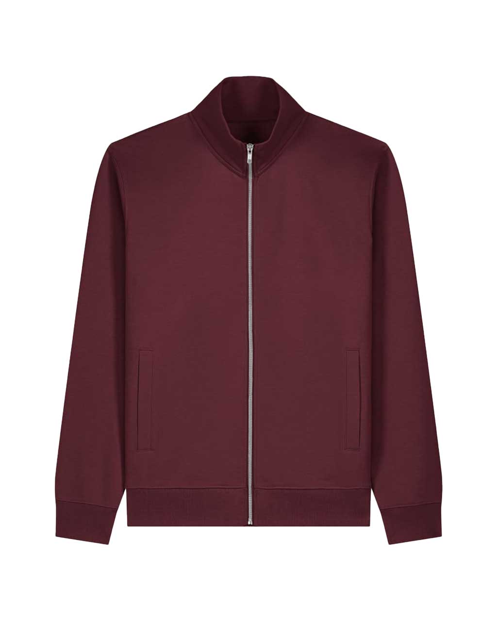 High Neck Zip Sweatshirt Unisex