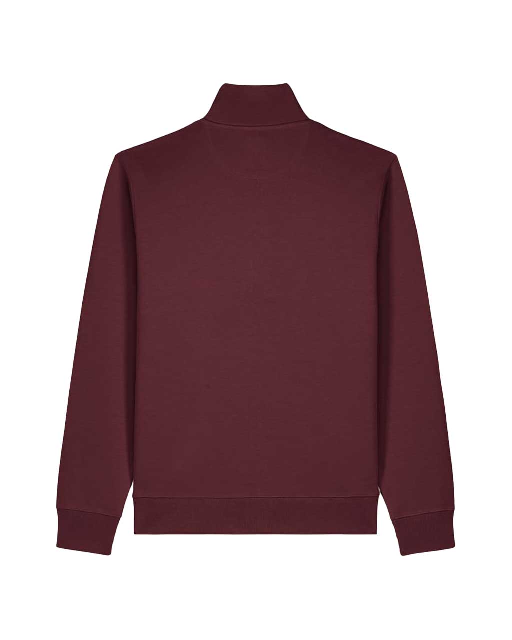 High Neck Zip Sweatshirt Unisex