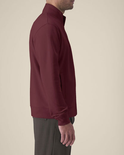 High Neck Zip Sweatshirt Unisex