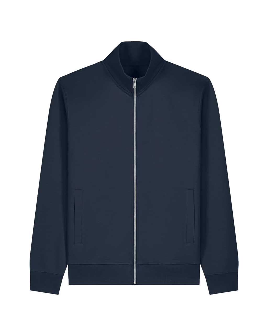 High Neck Zip Sweatshirt Unisex