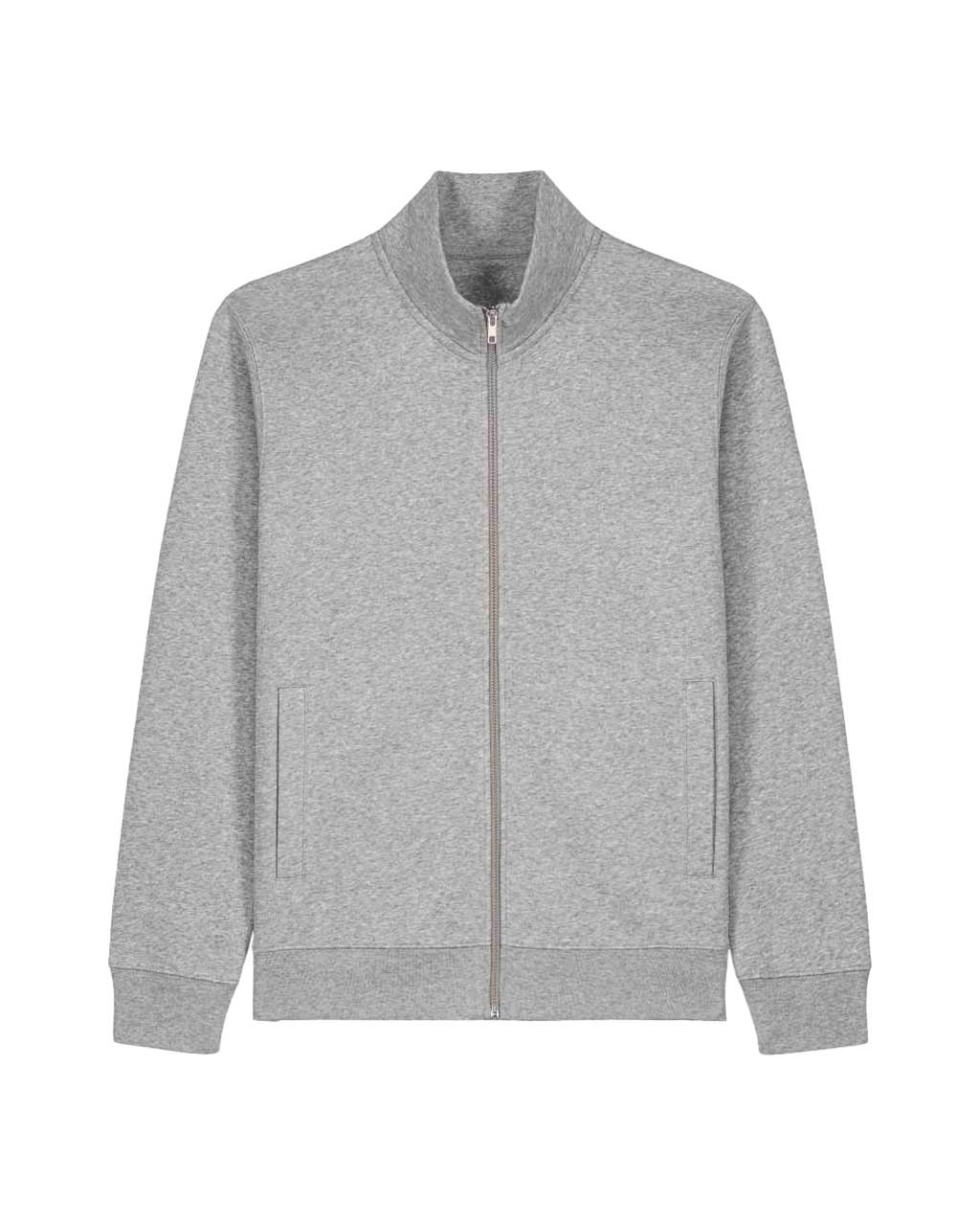 High Neck Zip Sweatshirt Unisex