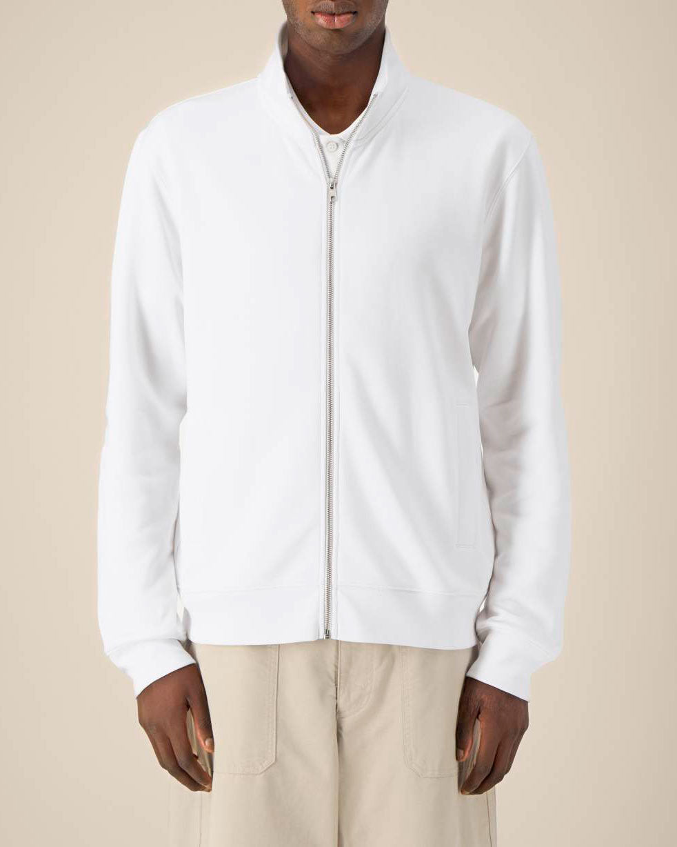 High Neck Zip Sweatshirt Unisex