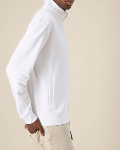 High Neck Zip Sweatshirt Unisex