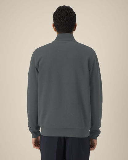 High Neck Zip Sweatshirt Unisex