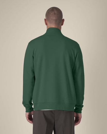 High Neck Zip Sweatshirt Unisex